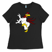 Black foghorn leghorn looney Ladies Tee - Craftify