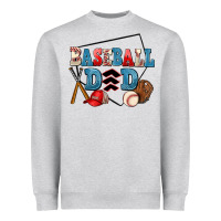 Baseball Dad Heavyweight Sweatshirt | Teevron