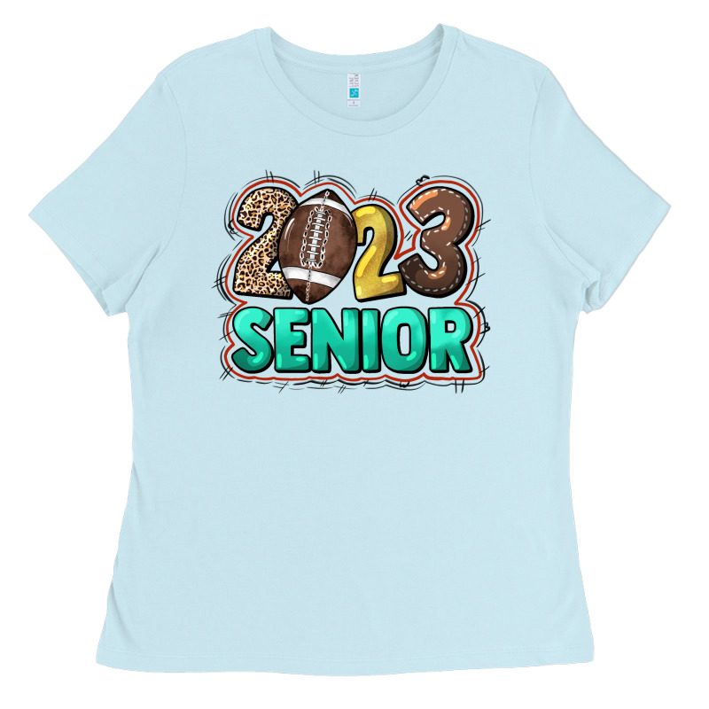 2023 Senior Football Ladies Tee by HowdyJamesFarm | Teevron