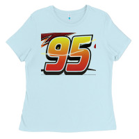 Baby Blue No 95 McQueen Ladies Tee - Craftify