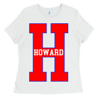 White howard letter Ladies Tee - Craftify