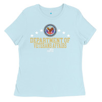 Baby Blue department of veterans affairs Ladies Tee - Craftify