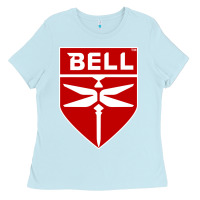 Baby Blue Bell Helicopter Textron Aerospace Ladies Tee - Craftify
