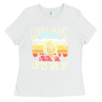 White cherie berry lifts me up Ladies Tee - Craftify