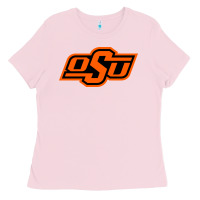 Bubblegum Pink Oklahoma St University Ladies Tee - Craftify