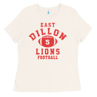Bone Friday Night Lights East Dillon Lions Football Jersey Ladies Tee - Craftify