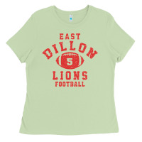 Matcha Friday Night Lights East Dillon Lions Football Jersey Ladies Tee - Craftify