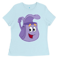 Baby Blue dora the backpack   1 Ladies Tee - Craftify