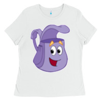 White dora the backpack   1 Ladies Tee - Craftify