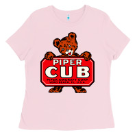 Bubblegum Pink #piper aircraft corp Ladies Tee - Craftify