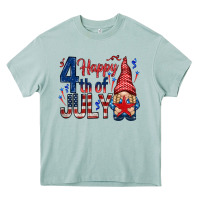 Arona Happy 4th Of July with gnome Heavy Core Tee - HowdyJamesFarm