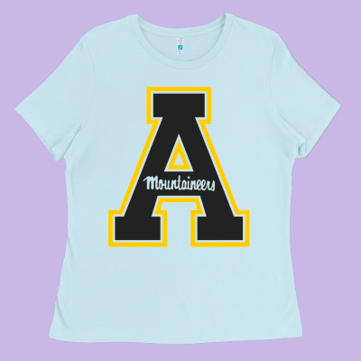 Appalachia State Mountaineers Ladies Tee Designed By Craftify