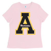 Bubblegum Pink appalachia state mountaineers Ladies Tee - Craftify