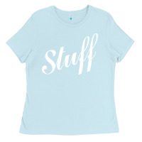 Baby Blue stuff Ladies Tee - Craftify