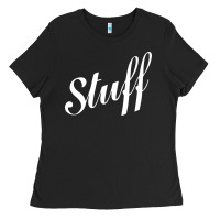 Black stuff Ladies Tee - Craftify