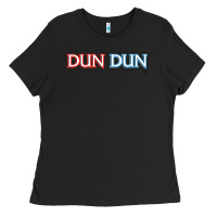 Black law & order svu dun dun sweatshirt Ladies Tee - Craftify