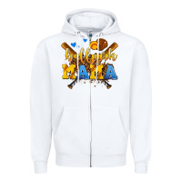 White ballpark mama Zipper Hoodie - AdoDesignShop