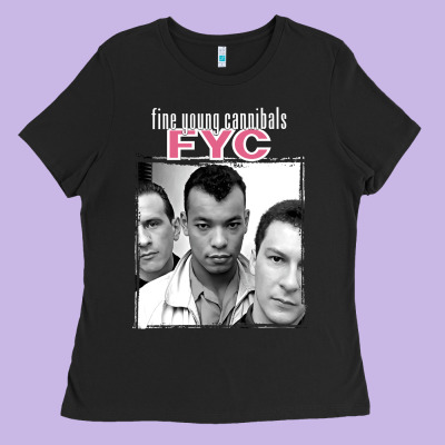 Fine Young Cannibals Fyc Ladies Tee Designed By Craftify