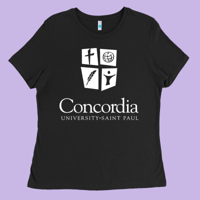Concordia University, St. Paul, Apparel Ladies Tee Designed By Craftify