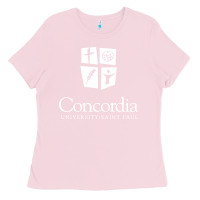 Bubblegum Pink Concordia University, St. Paul, apparel Ladies Tee - Craftify