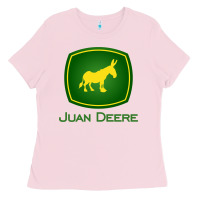 Bubblegum Pink juan deere   the farmer   the gardener   the landscaper sweatshirt Ladies Tee - Craftify