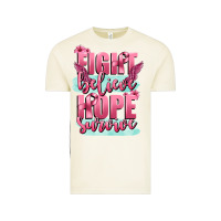 Vintage Arctic fight believe hope survive cancer awareness Vintage Tee - FaDigitalArtStudio