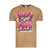 Fight Believe Hope Survive Cancer Awareness Vintage Tee | Teevron