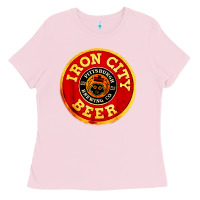 Bubblegum Pink #beer irons city Ladies Tee - Craftify