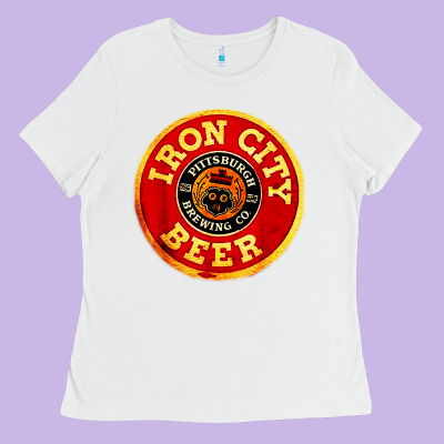 #beer Irons City Ladies Tee Designed By Craftify