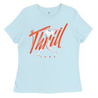 Baby Blue will clark   the thrill   san francisco baseball t shirt Ladies Tee - Craftify
