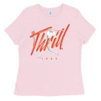 Bubblegum Pink will clark   the thrill   san francisco baseball t shirt Ladies Tee - Craftify