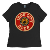 Black beer irons city pittsburgh beer lover t shirt Ladies Tee - Craftify