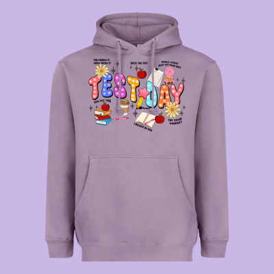 Test Day Heavyweight Hoodie Designed By Jahusdesignshop