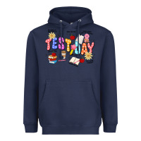 Navy test day Heavyweight Hoodie - JahusDesignShop