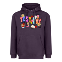 Plum test day Heavyweight Hoodie - JahusDesignShop