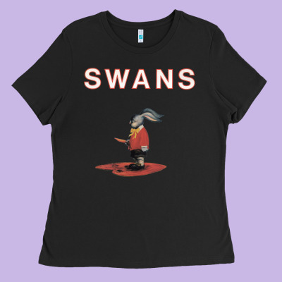 Swans Ladies Tee Designed By Craftify