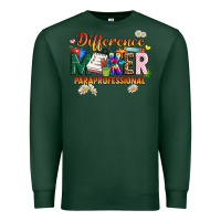 Sports Green difference maker paraprofessional Premium Sweatshirt - JahusDesignShop