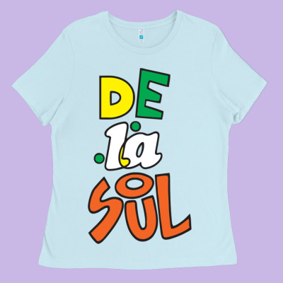 De La Soul Print Ladies Tee Designed By Craftify