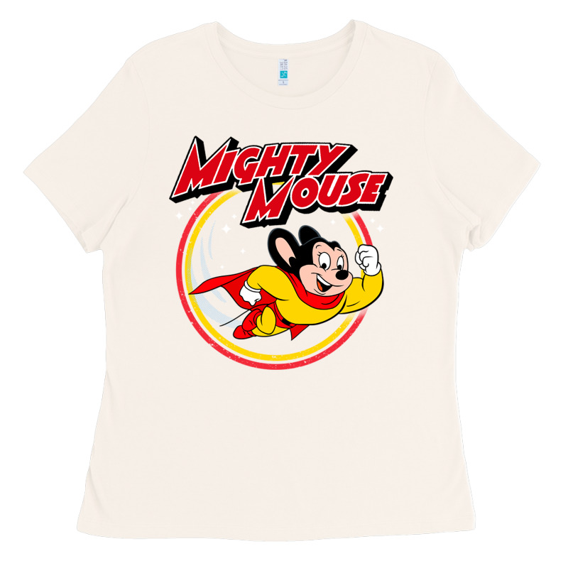 The Mighty Mouse Ladies Tee by InspiraDesign | Teevron