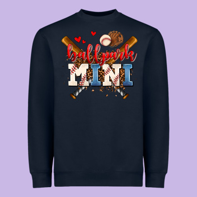 Ballpark Mini Heavyweight Sweatshirt Designed By Adodesignshop