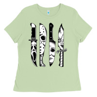 Matcha knives horror movie friday halloween horror goth evil t shirt Ladies Tee - InspiraDesign