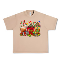 Burro Mexico Coffee Cups Urban Heavy Tee - FaDigitalArtStudio