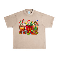 French Oak Mexico Coffee Cups Urban Heavy Tee - FaDigitalArtStudio