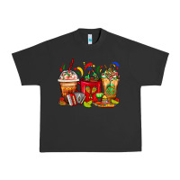 Pigment Black Mexico Coffee Cups Urban Heavy Tee - FaDigitalArtStudio