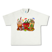 Pistachio Mexico Coffee Cups Urban Heavy Tee - FaDigitalArtStudio