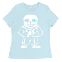 Baby Blue undertale sans Ladies Tee - InspiraDesign