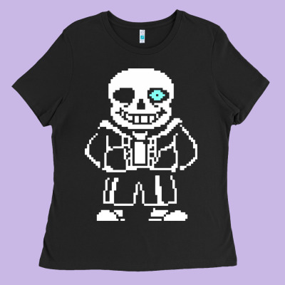Undertale Sans Ladies Tee Designed By Inspiradesign