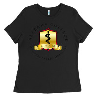 Black (ACOM) Al4b4m4, College of Osteopathic Medicine Ladies Tee - InspiraDesign