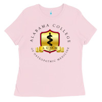 Bubblegum Pink (ACOM) Al4b4m4, College of Osteopathic Medicine Ladies Tee - InspiraDesign