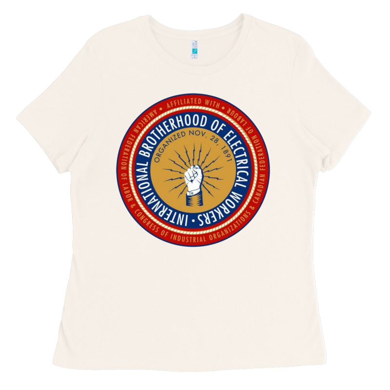 Ibew Electrician Ladies Tee by InspiraDesign | Teevron